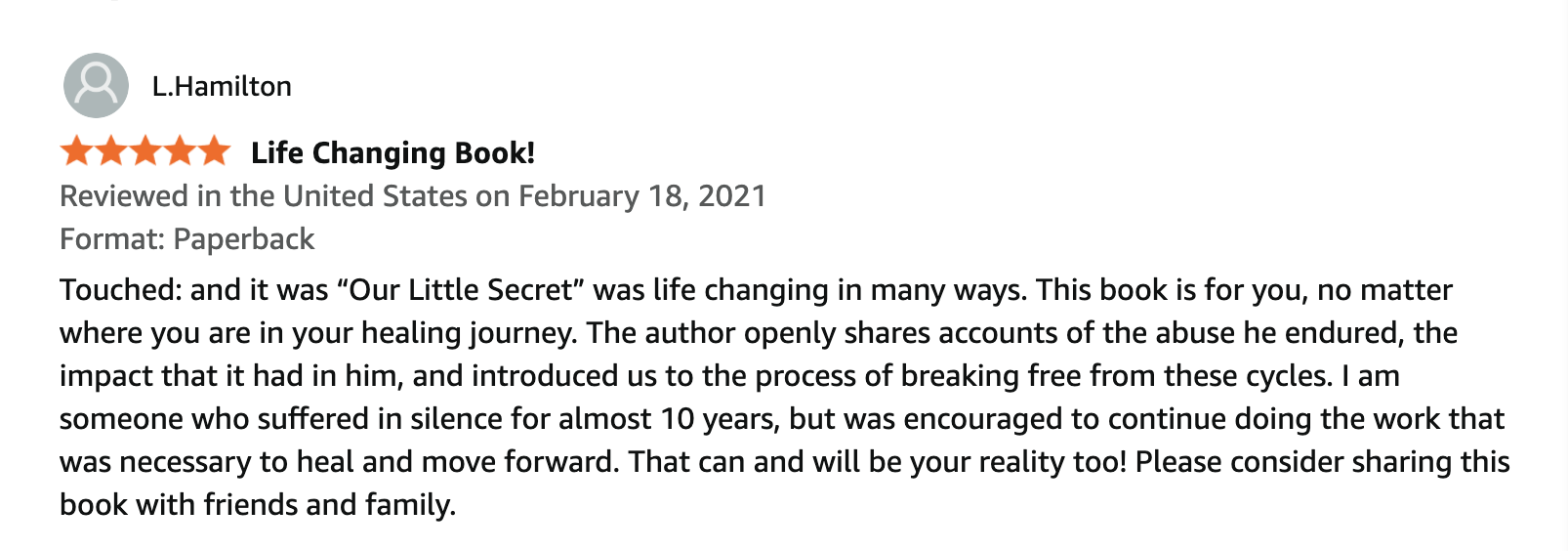 Touched and it was "Our Little Secret" - Image 4