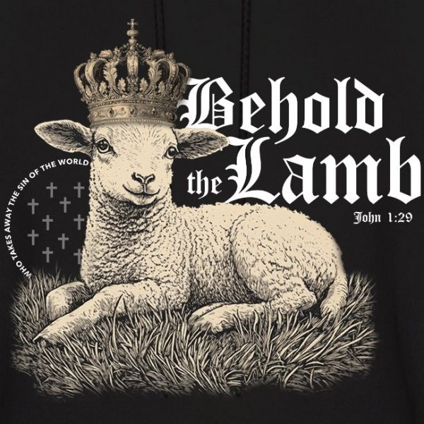 Behold The Lamb Hoodie - Image 3