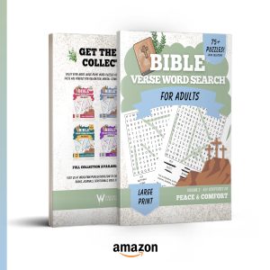 Bible Verse Word Search - Vol. 2: Peace & Comfort