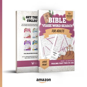 Bible Verse Word Search - Vol. 9: Psalms Part Two (76-150)