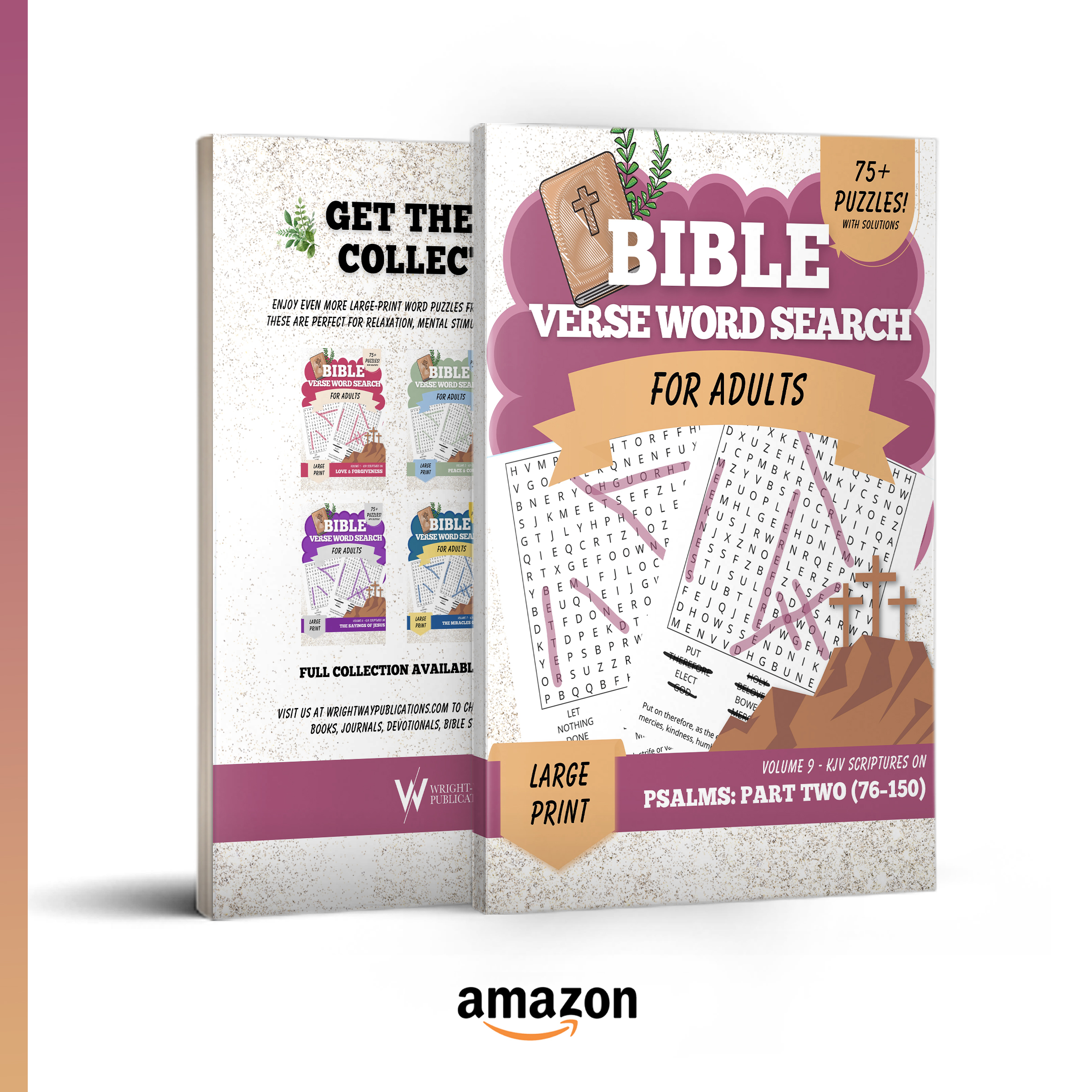 Bible Verse Word Search - Vol. 9: Psalms Part Two (76-150)