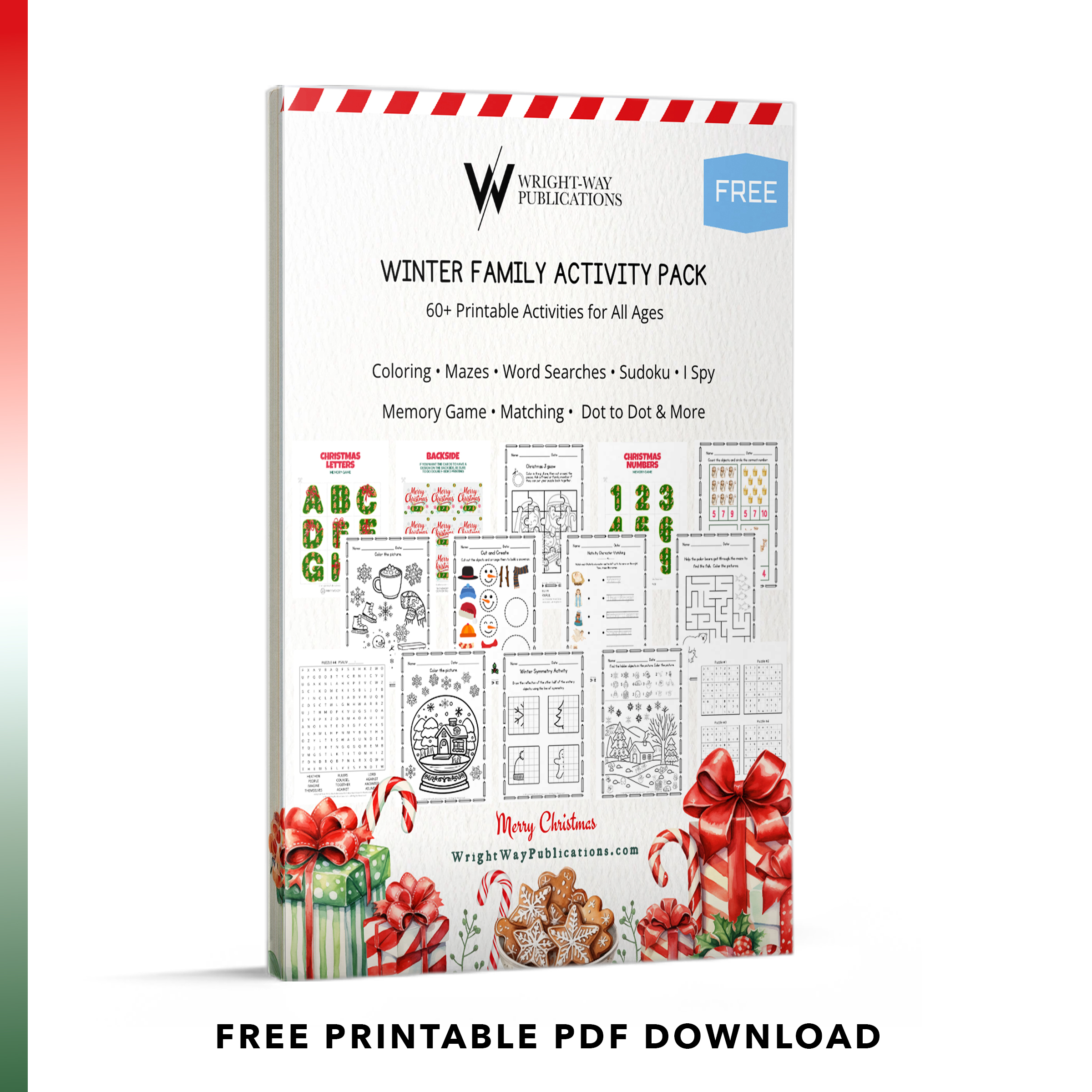 FREE Winter Family Activity Pack - (Printable PDF Download)