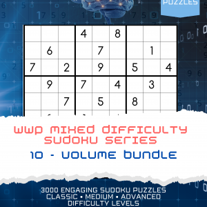 WWP Mixed Difficulty Sudoku Series β 10-Volume Bundle
