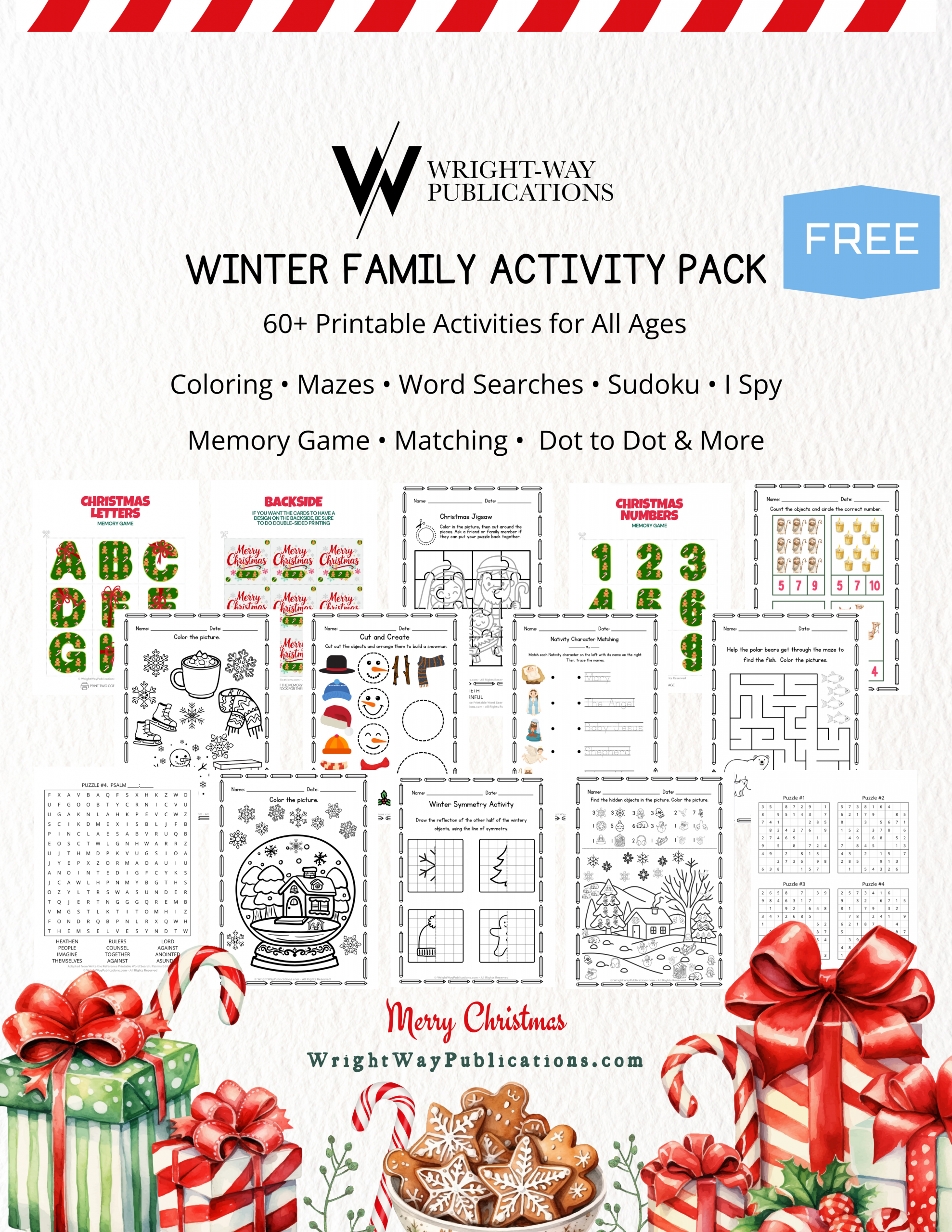 FREE Winter Family Activity Pack - (Printable PDF Download) - Image 2
