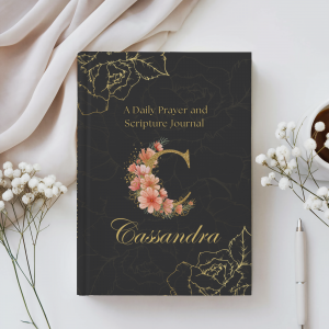 Personalized Daily Prayer, Reflection & Scripture Journal (Hardcover – Custom Interior Edition)