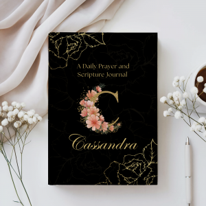 Personalized Daily Prayer, Reflection & Scripture Journal  (Hardcover – Custom Interior Edition)